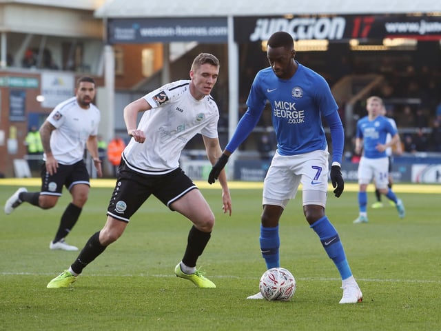 He worked hard and he once more popped up in the right place to grab a point from a close-range header.