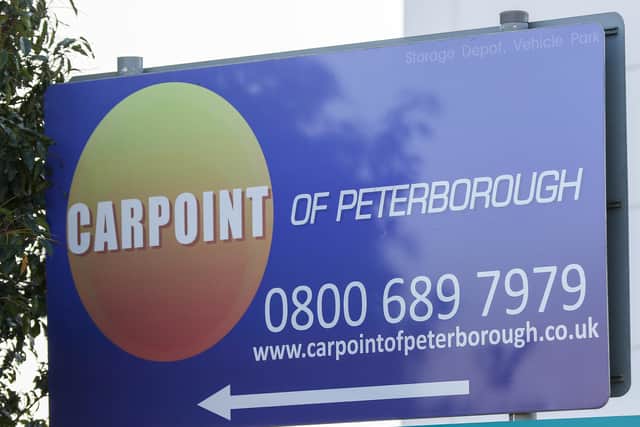 Carpoint in Peterborough. Photo: Terry Harris
