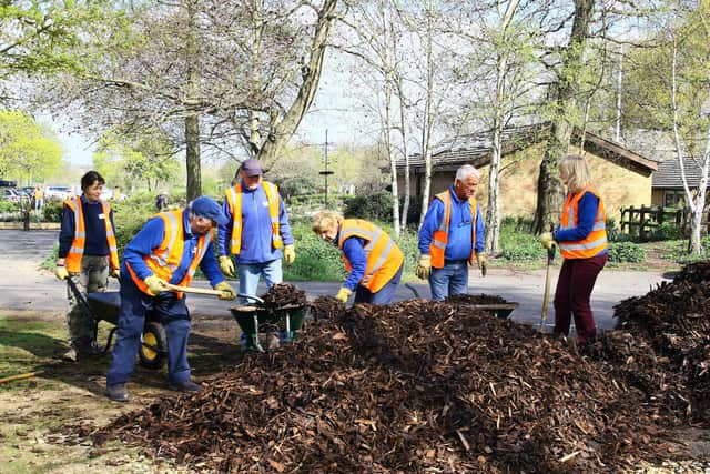 Volunteers at Nene Park Trust