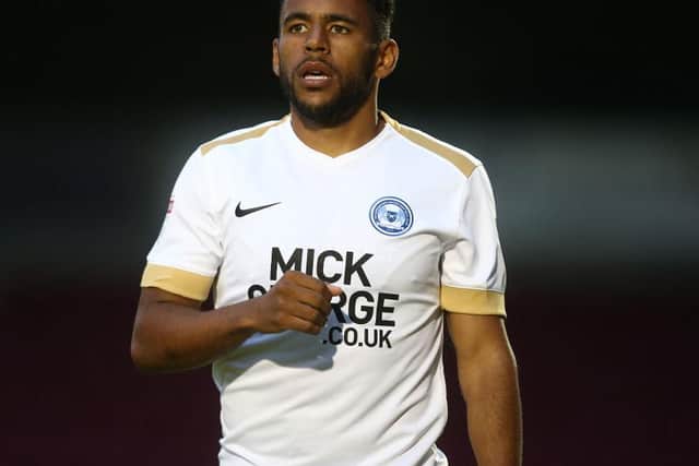 Nathan Thompson joined Posh in the summer