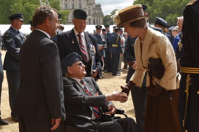 Eric meets Princess Anne