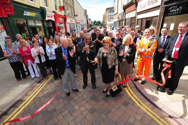 The official reopening of the refurbished Cowgate. ENGEMN00120130908162946