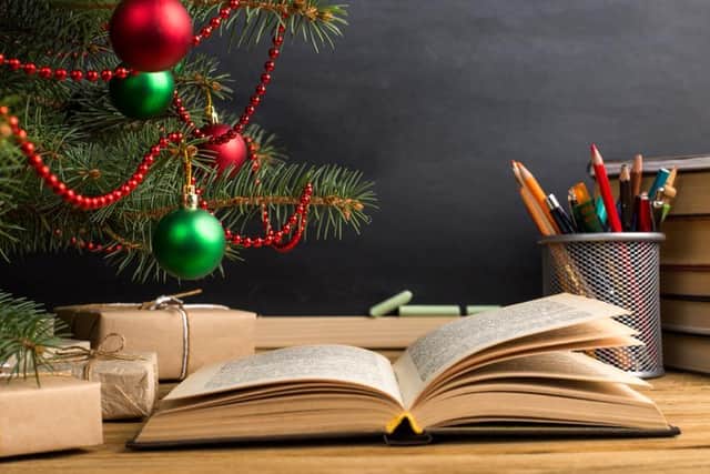 It's just about time to close the textbooks and open up the Christmas stories. Picture: Shutterstock