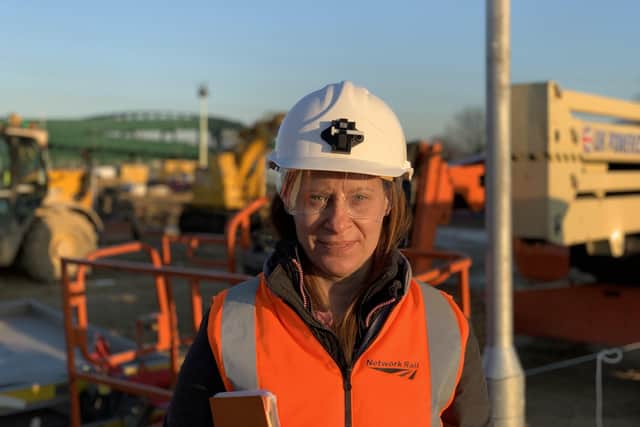 Caroline Smith, a scheme project manager for Network Rail