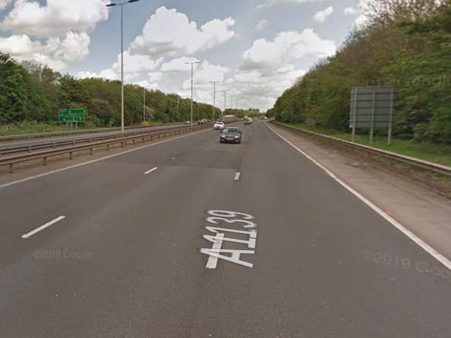 Speed camera: Vector. Direction of enforcement: Eastbound. Speed limit: 60MPH
