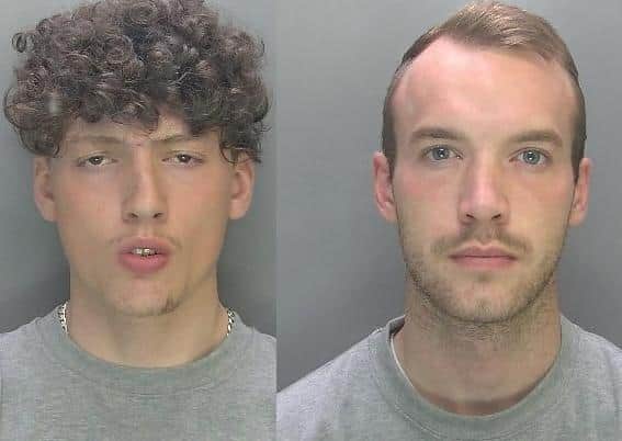 Leon Stowe and Reece Adams