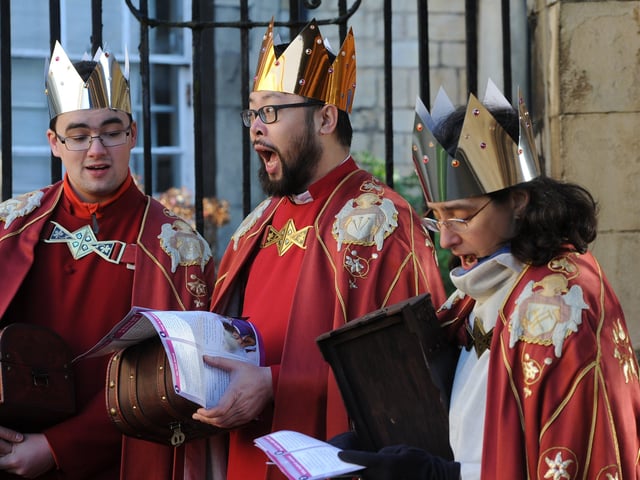 Living Nativity at Peterborough Cathedral Nat19 EMN-191223-145104009
