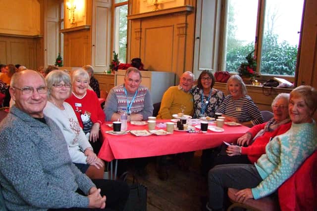 The Christmas party for Sue Ryder volunteers