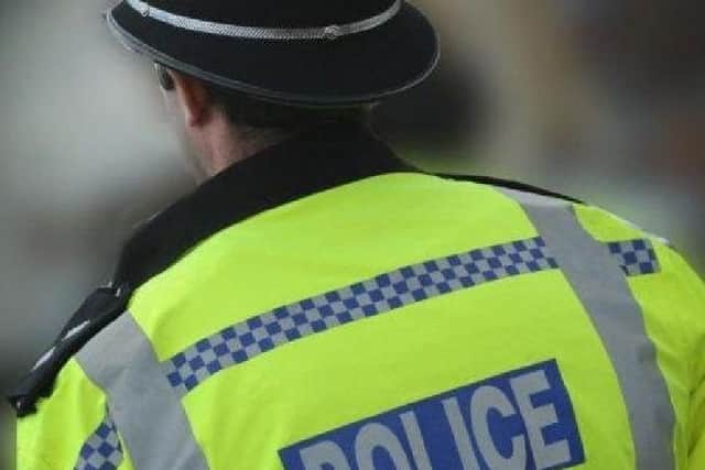 Police attended the scene