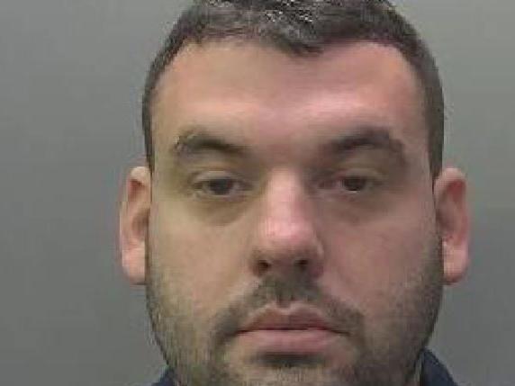 Jack Goldstraw, 31, was sentenced to six years in prison after biting off part of another mans thumb during a brawl in the smoking area outside the Pig and Falcon in New Street in September last year.