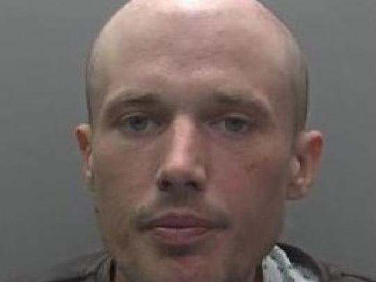 Mark Hennessey, 31, was jailed for a year after burgling a family home and attempting to sell numerous high-value items, including a unique electric guitar, jewellery and a mobile phone.