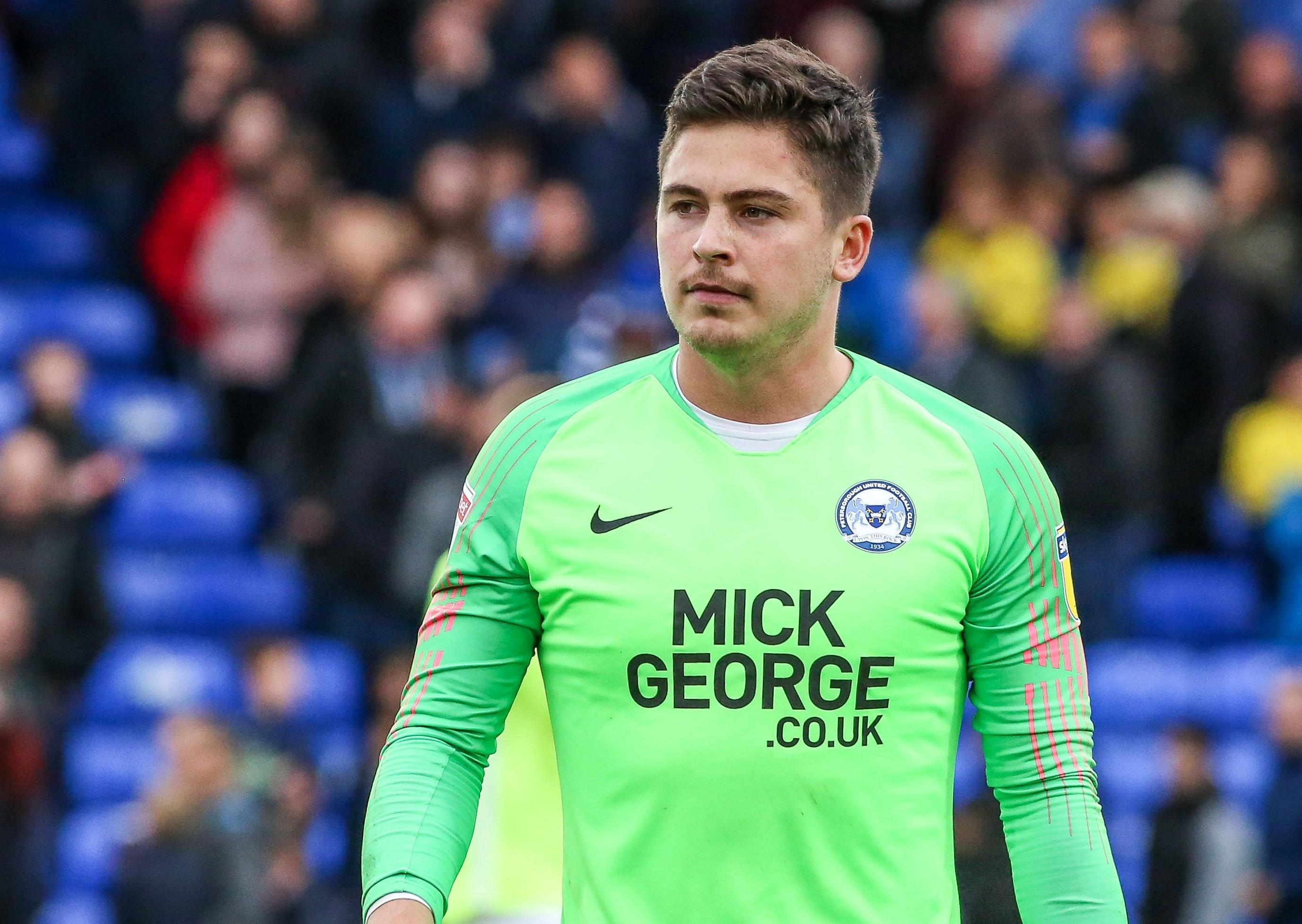 The goalkeeper had just one awkward save to make, but his handling and decision-making were excellent in a howling wind.