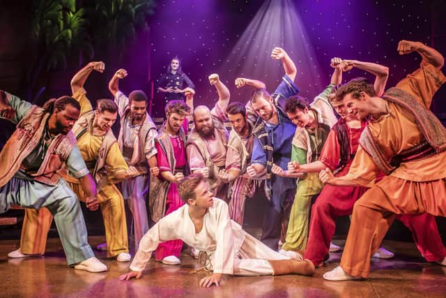 Joseph and the Amazing Technicolor Dreamcoat is at Peterborough New Theatre until Saturday. Photos: Pamela Raith Photography.