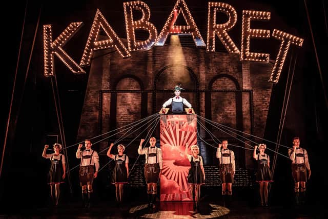 Cabaret  which comes to Peterborough New Theatre on January 21.
Photo: The Other Richard 