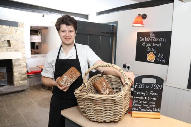 Danny Exton, from the Queen's Head, Bulwick is in the running for a Pub Chef of the Year award. Photo: Alison Bagley