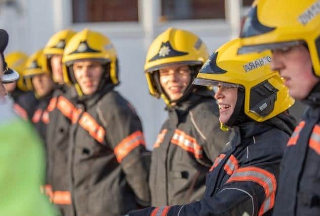 Cambridgeshire Fire and Rescue Service firefighters