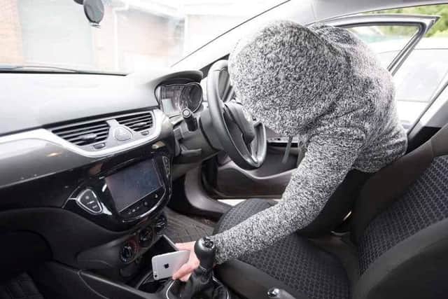 Police are warning about an increase in thefts from vehicles