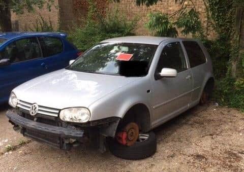 Owners of abandoned cars have been fined in court