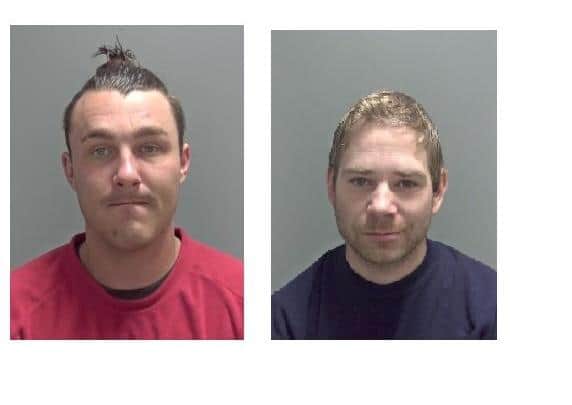 Daniel Cockerill (left) , and Nick Fisher (right)