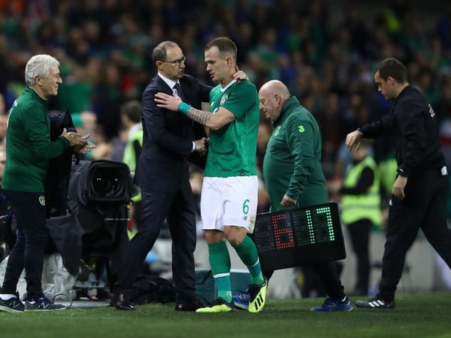 Fleetwood Town are set to announce the shock arrival of former Aston Villa and Stoke midfielder Glenn Whelan following his release from Hearts. (Various)