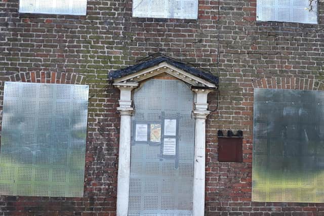 Ely House when the closure order was in place