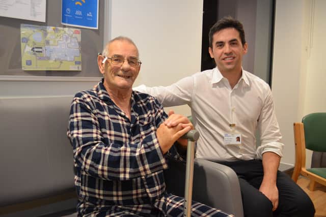 Ray and surgeon Guiseppe