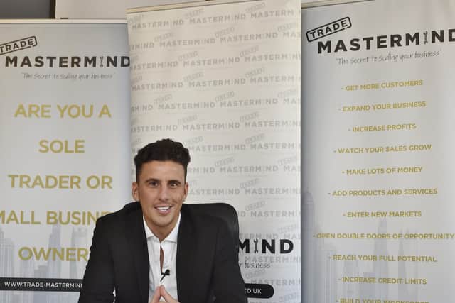BBC The Apprentice winner Joseph Valente.