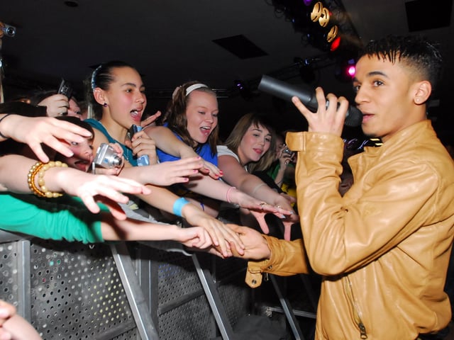 JLS under 18s gig at Club Metro, Peterborough. Aston Merrygold
