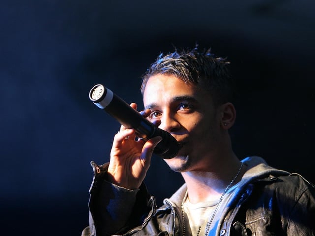 JLS perform at Club Metro in Peterborough at the over 18s show on friday 10th April 2009. Aston Merrygold
