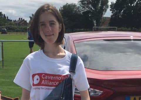 Hannah Thompson fundraising for Cavernoma Alliance UK
