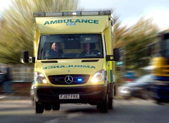 Mr Fenton died despite being taken to hospital by ambulance