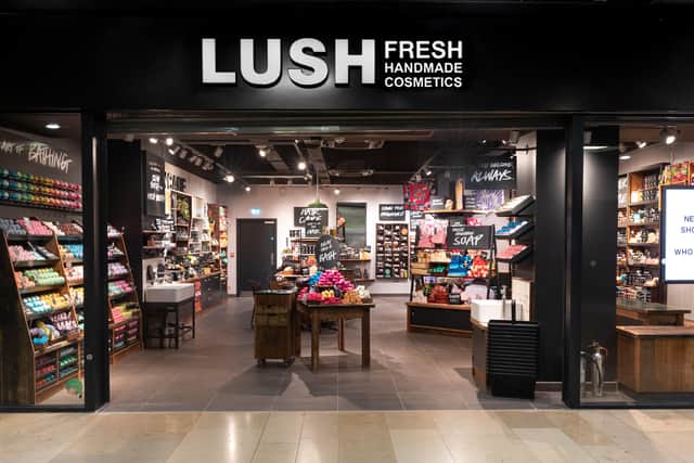 The new Lush store in Queensgate