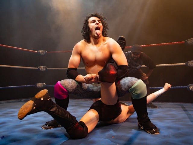 Action from the evening. Photo: Terry Harris
