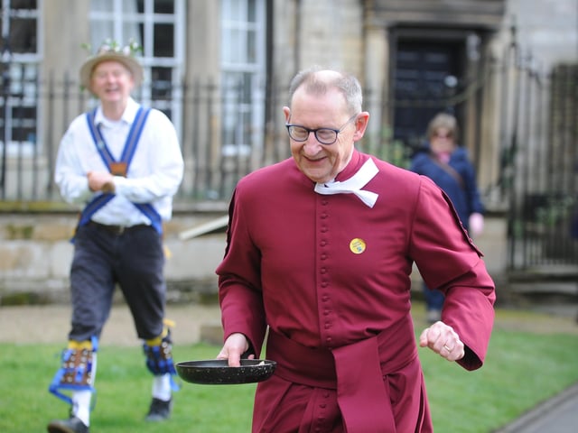 The Dean in action