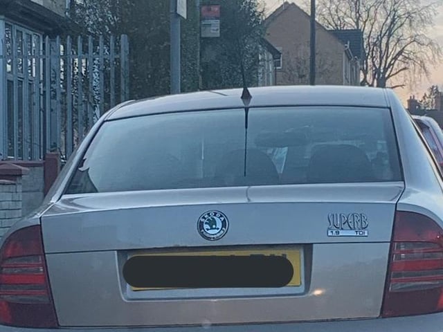 Driver reported and car seized