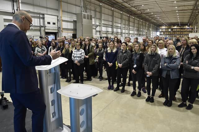 Members of staff and guests at the official launch of COG.