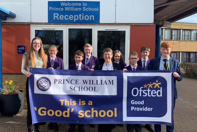 Prince William School celebrating its 'Good' Ofsted rating