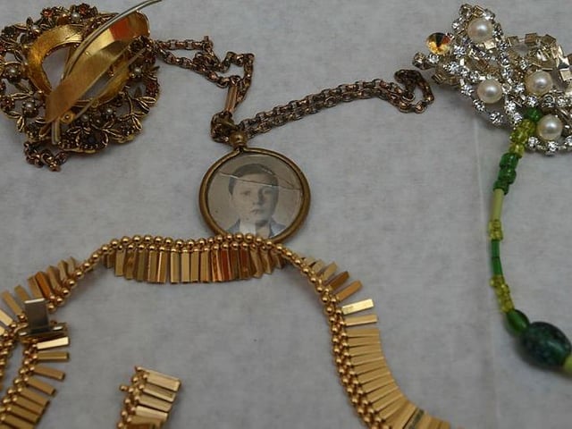 Jewellery discovered in Bretton. Photo: Cambridgeshire police