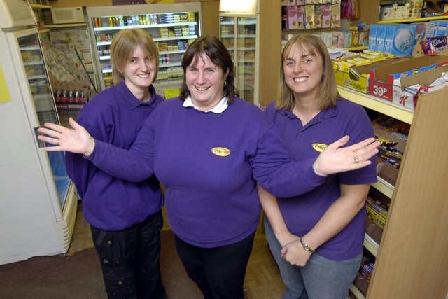 Meet the new owners of West End Stores, Cayton, from left, Kerry, Linda and Claire Dennis.