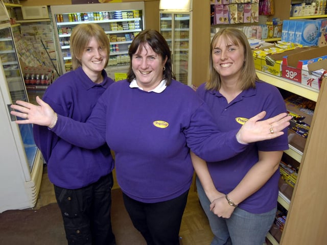 Meet the new owners of West End Stores, Cayton, from left, Kerry, Linda and Claire Dennis.