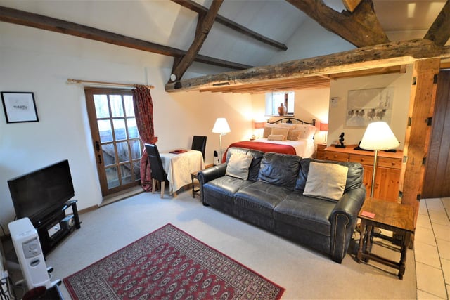 Flexible, cosy space within The Smithy - a stone-built annexe.