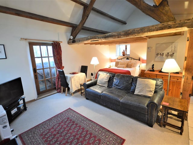 Flexible, cosy space within The Smithy - a stone-built annexe.