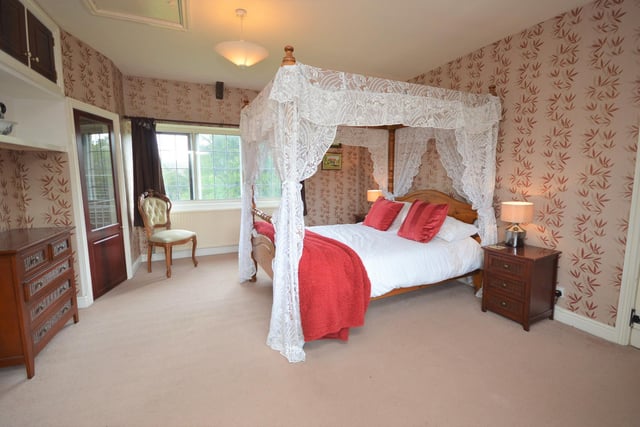 An impressive double bedroom within the property.