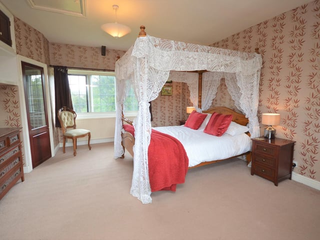 An impressive double bedroom within the property.