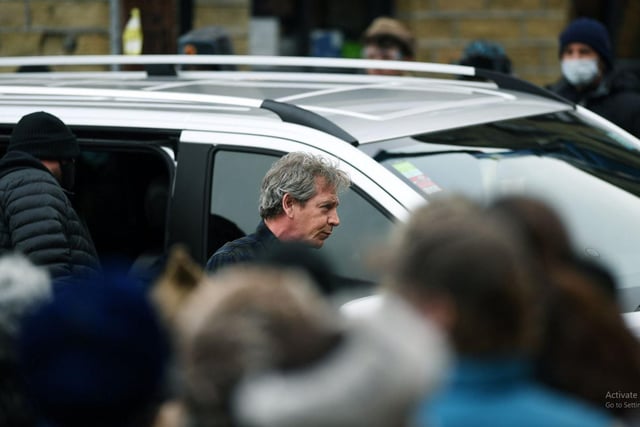 Australian actor Ben Mendelsohn known for roles in Rogue One: A Star Wars Story and Stephen King's The Outsider was spotted arriving. Picture: Jonathan Gawthorpe.