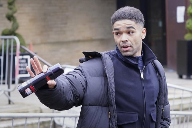 Kingsley Ben-Adir, who has appeared in Peaky Blinders and Vera, was also on set