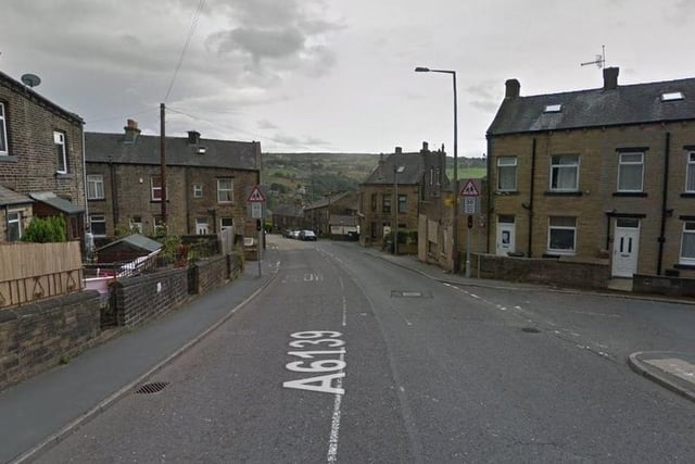 The average property price in Sowerby Bridge was £135,000.