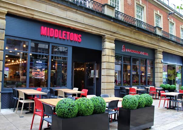 Middletons on Bridge Street, Peterborough.