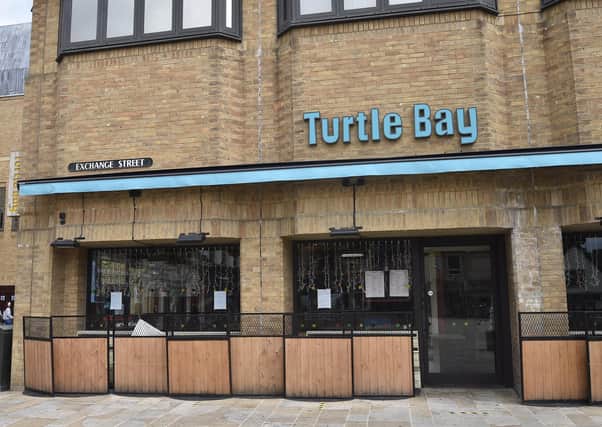 City centre restaurants to re-open at St John's Square. Turtle Bay EMN-200629-162940009