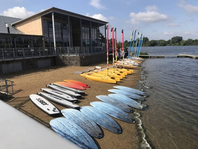 The watersports centre